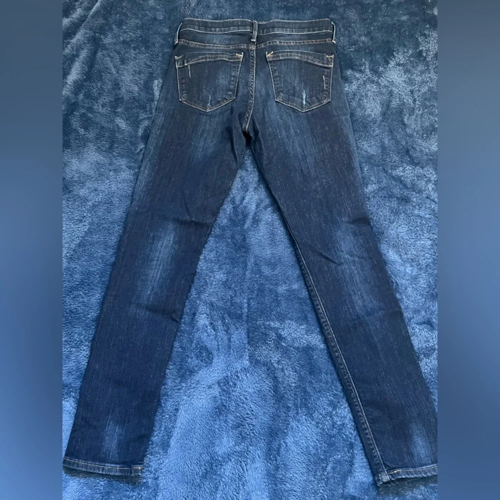 Express Super Skinny Mid Rise Size 4R Jeans - Picture 5 of 6